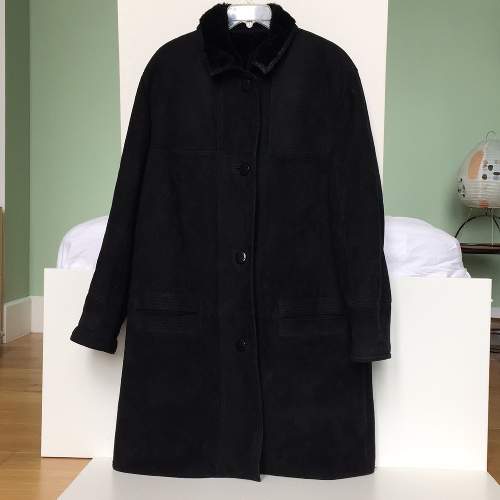 Sheepskin coat